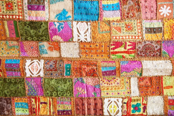 Crazy quilt on the arabian market — Stock Photo, Image