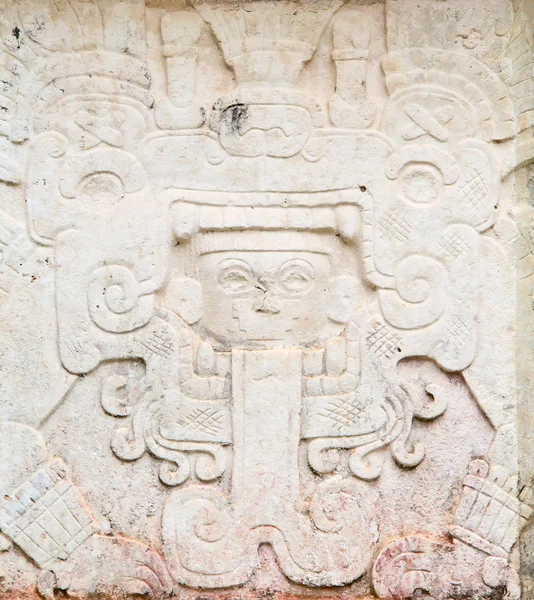 Fragment des Maya-Symbols — Stockfoto