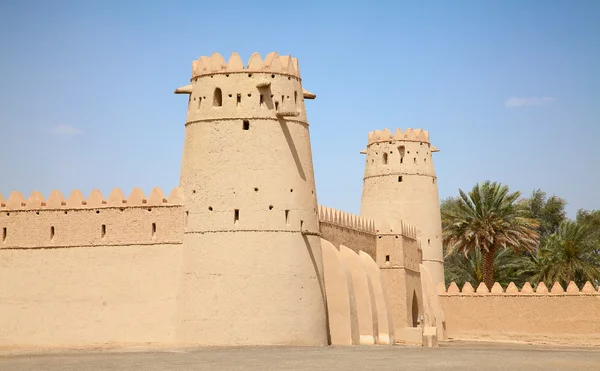 Al ain oasis kalede ünlü jahili — Stok fotoğraf