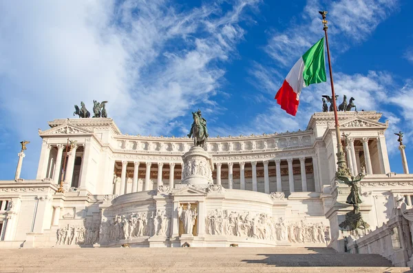 "Altare della Patria "en Roma — Foto de Stock