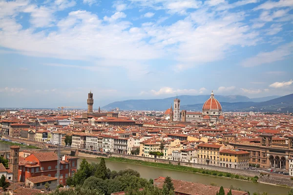 Vista panoramica sulla città di Firenze — Foto Stock