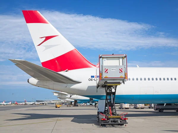 A-319 compañías aéreas austriacas — Foto de Stock