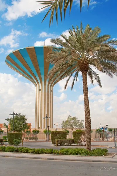 Water tower in the Riyadh city — Stock Photo, Image