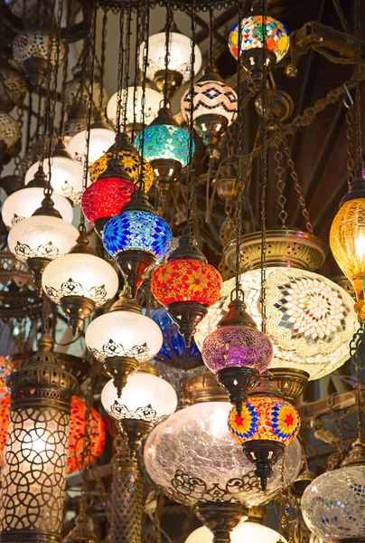 Traditionele Turkse lampen — Stockfoto