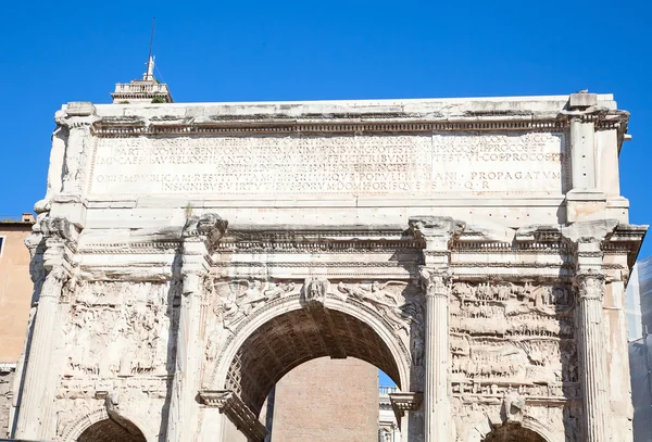 Ruínas do fórum em Roma — Fotografia de Stock