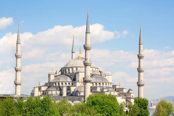 Célèbre "Mosquée bleue" à Istanbul — Photo