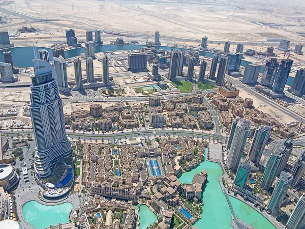 Centro de Burj en Dubai — Foto de Stock