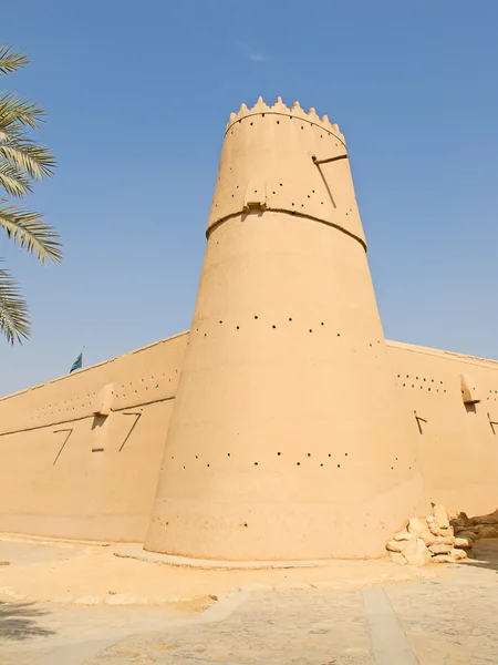 Fuerte de Al Masmak en la ciudad de Riad — Foto de Stock