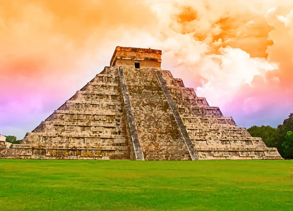 Ruínas do Chichen Itza — Fotografia de Stock