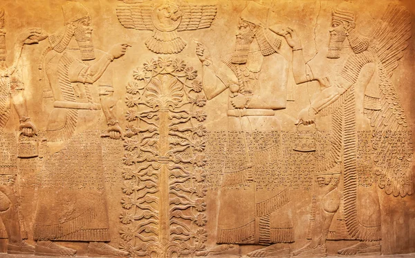 Αρχαία sumerian πέτρα — Φωτογραφία Αρχείου