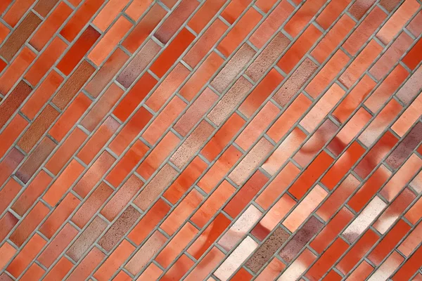 カラフルなレンガ壁の構造 — ストック写真