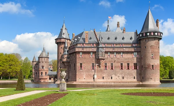 Ancient De Haar castle near Utrecht — Stock Photo, Image