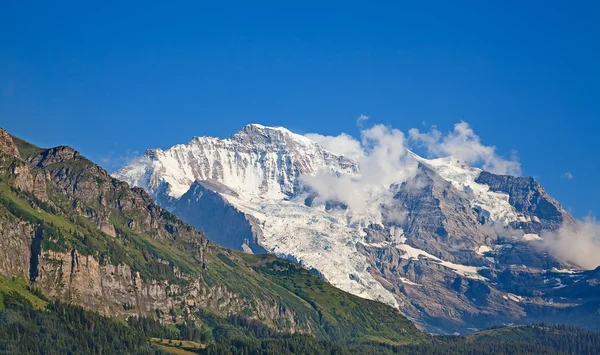 Eiger mountain in the Jungfrau region — Stock Photo, Image
