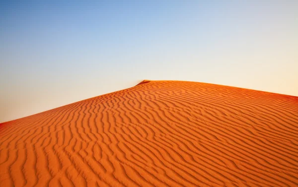 Red sand "Arabian desert" near Dubai — Stock Photo, Image