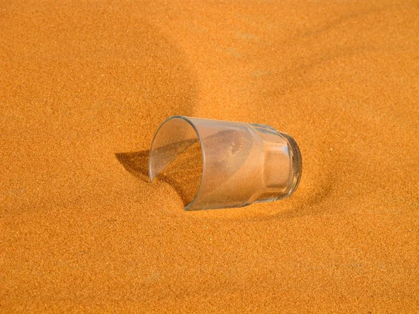 Deserto di sabbia rossa vicino a Riad — Foto Stock