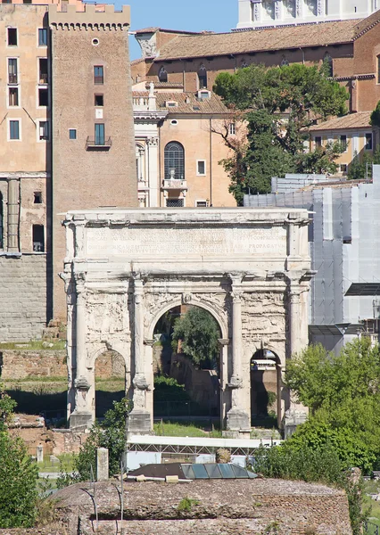 Ruinas del foro en Roma — Foto de Stock