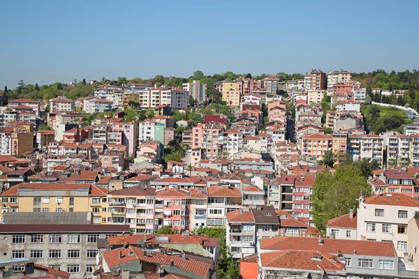 Utsikt över den moderna Istanbul staden — Stockfoto