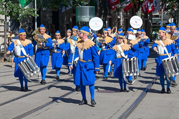 Swiss National Day parade in Zurich