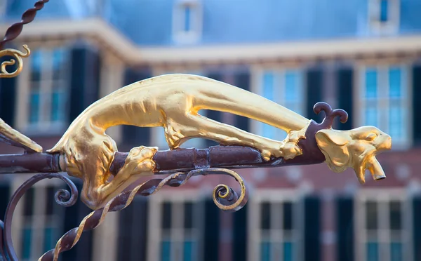 Court gebouw complexe Binnenhof in Den Haag — Stockfoto