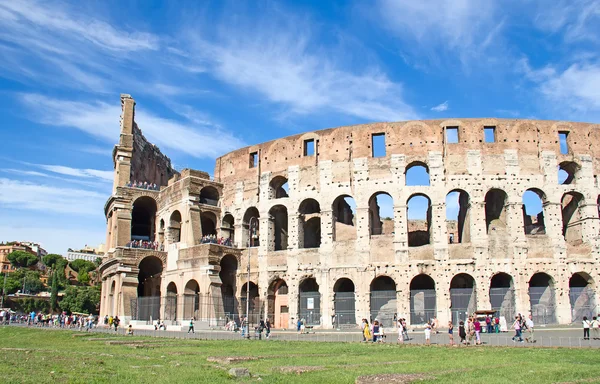 Ruins of the colloseum in Rome — Stock Photo, Image