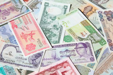 Afrika banknotlar çeşitli