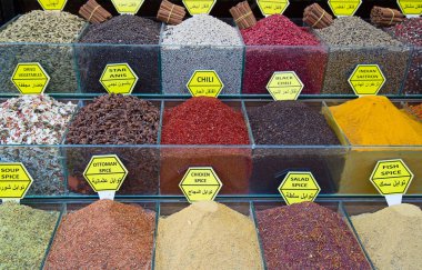 Baharat ve çaylar Istanbul'da