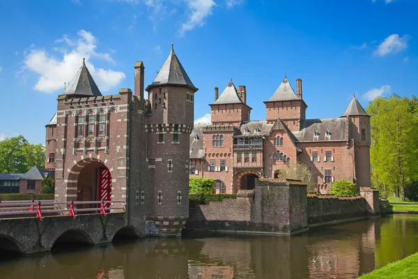 Ancient De Haar castle — Stock Photo, Image