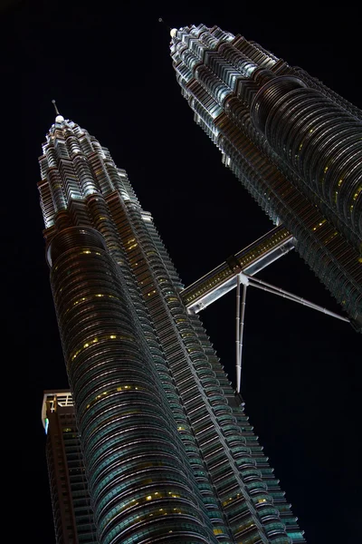 Tours jumelles en lumpur kuala — Photo