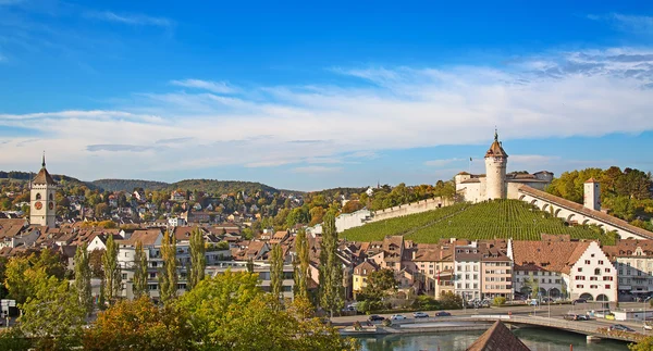 Munot fortifiction in Schaffhausen — Stock Photo, Image