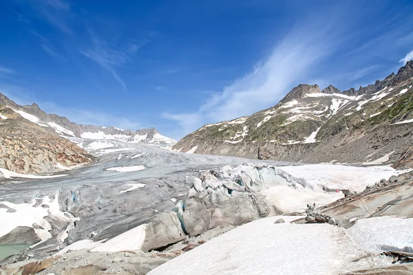 Quelle der Rhone — Stockfoto