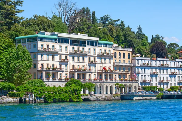 Moradias de luxo no lago Como — Fotografia de Stock