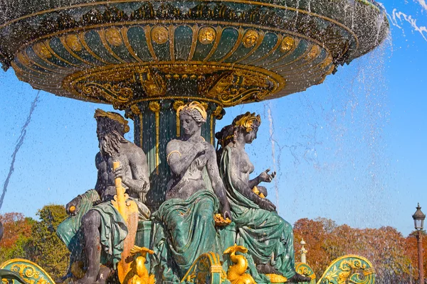 Paris de la concorde Place — Stok fotoğraf