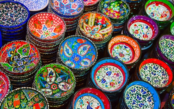Tradiční turecká keramika — Stock fotografie