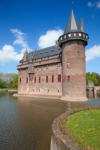 Ancient De Haar castle — Stock Photo, Image