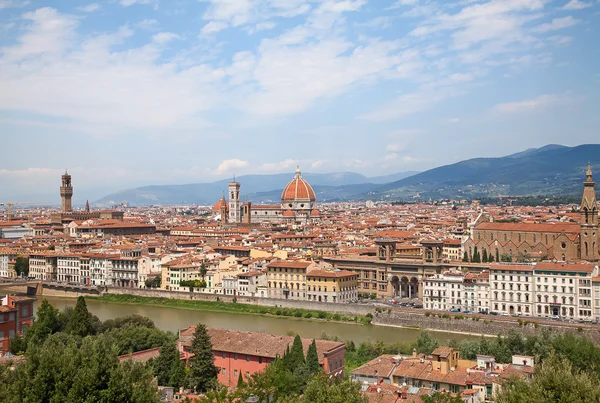 Panoramisch uitzicht op Florence — Stockfoto