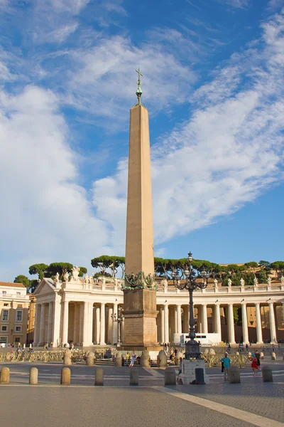 Plaza de San Pedro en Roma — Foto de Stock