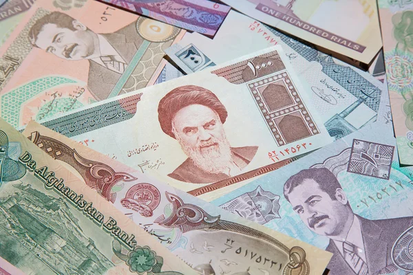 中東の紙幣 — ストック写真