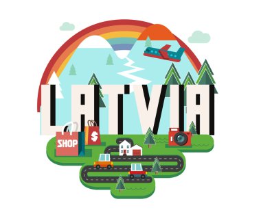 Letonya güzel ülke dünyada 