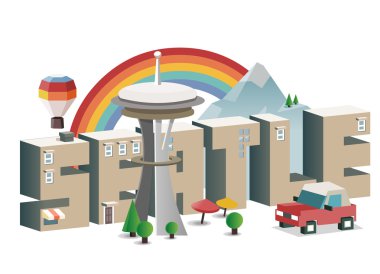 Seattle güzel hedef ziyaret etmek için 