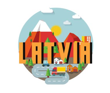 Letonya güzel ülke dünyada 