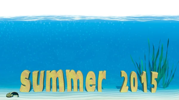 Summer 2015 — Stock Photo, Image