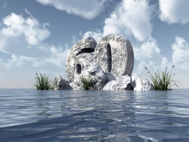 su - 3d çizim numarası altmış rock