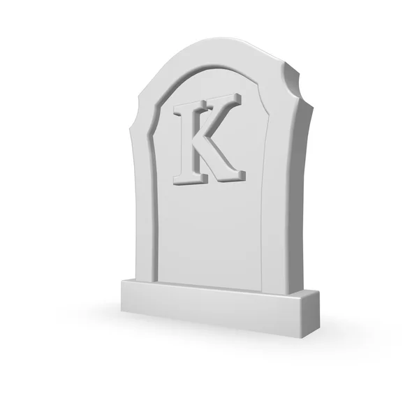 Dead of k — Stock Photo, Image