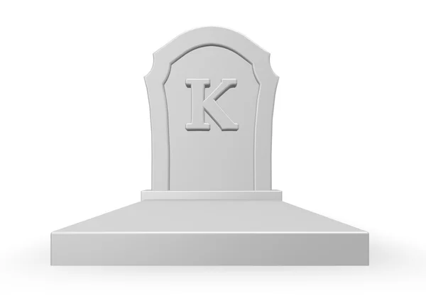 Dead of k — Stock Photo, Image