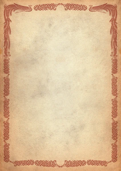 Karate kağıt diploma.