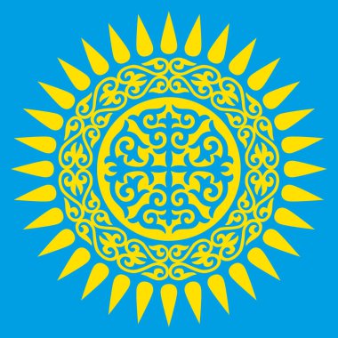 Etnik kalıplar. Göçebe gelenekleri, Kazak bozkırları, Asya Moğol Kafkasları.