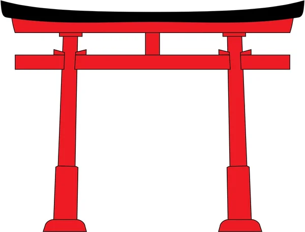 Japonya Geleneksel Kapı Torii — Stok fotoğraf