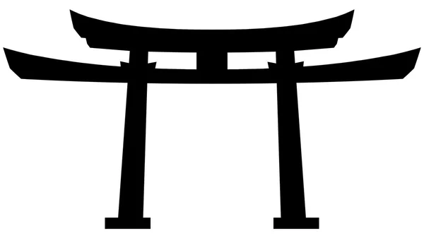 Japan traditional gate torii — Stock Photo, Image