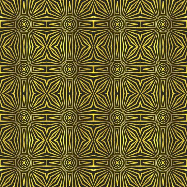 Art Deco Kusursuz Tekrarlayan Desen