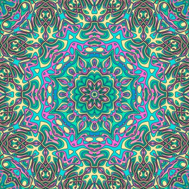 Mavi Pembe Dikensiz Döşeme